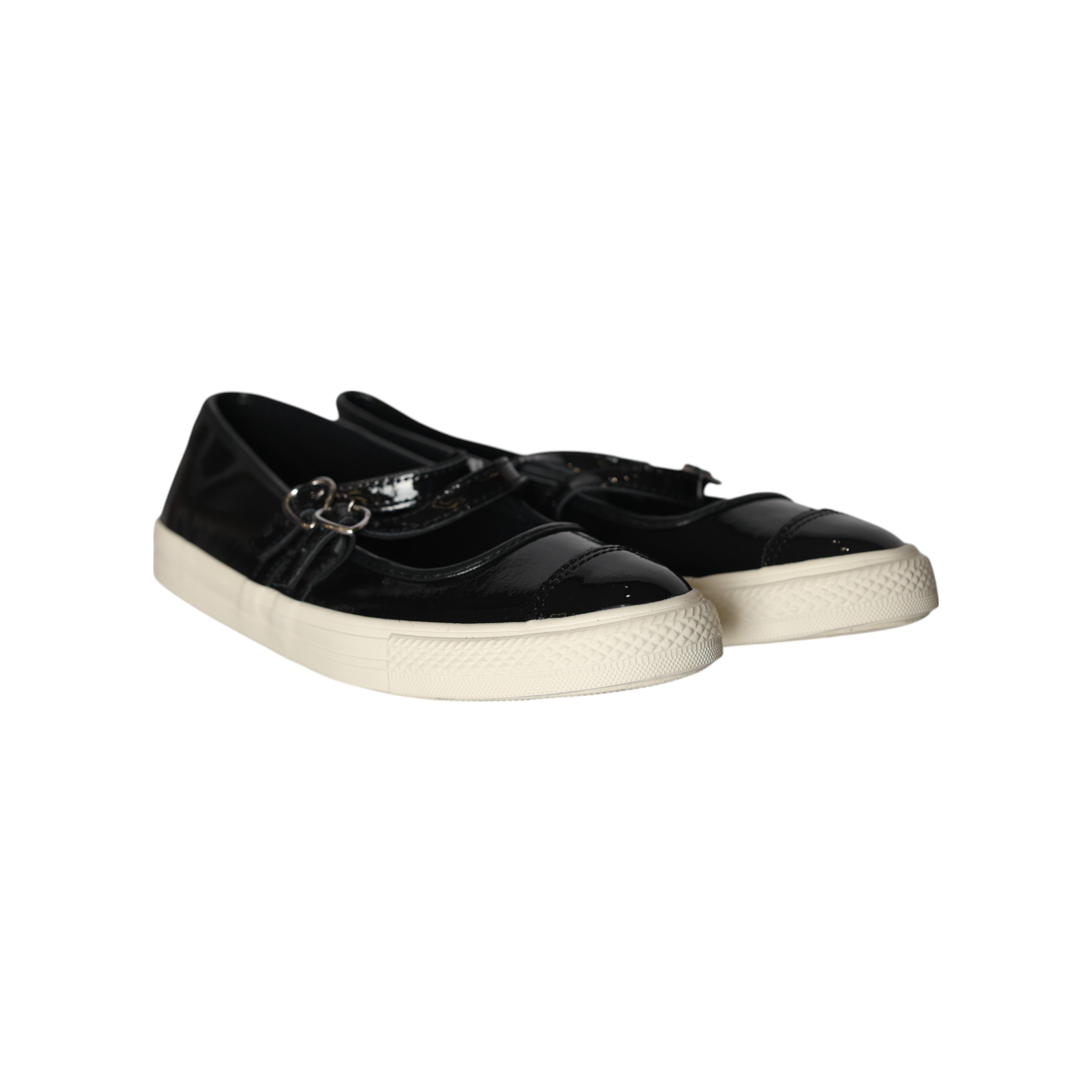 Converse Slip On Dainty Mary Jane Black-Silver